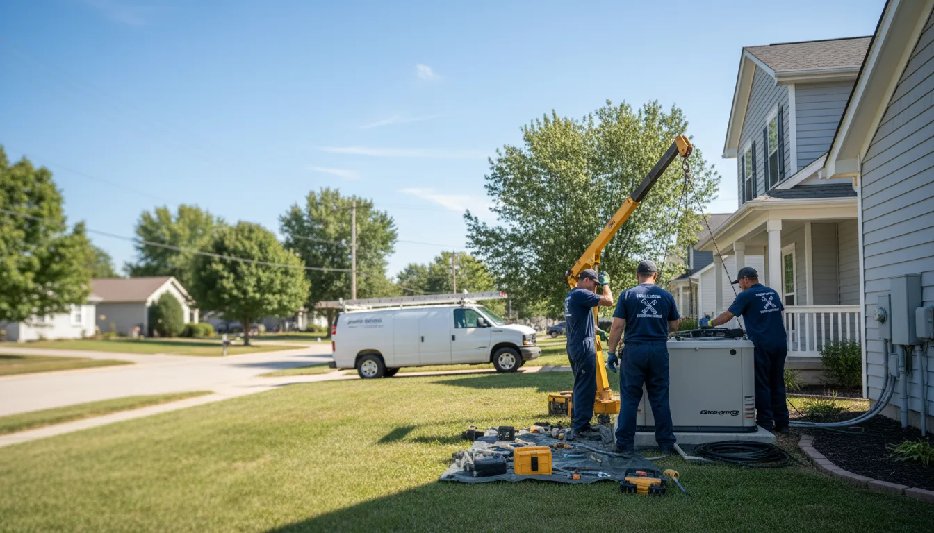 Generator Installation in Trilla, IL near me